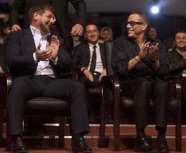 Kadyrov y Van Damme celebran un chiste. Cosa que no le cayó nada gracioso a grupos de derechos humanos